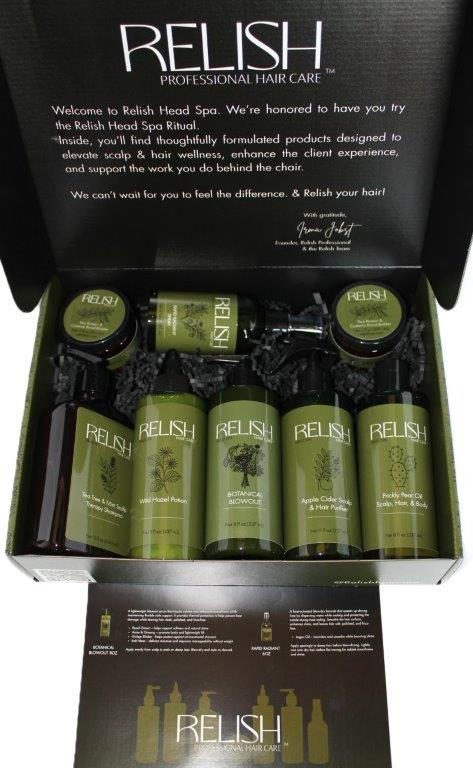 Relish Head Spa – Try Me Kit